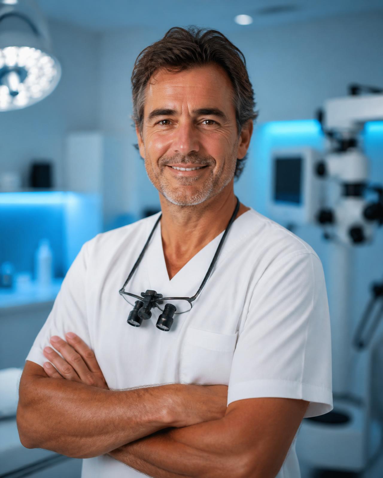 Dr. Andrade, director médico de Castellana Clinic